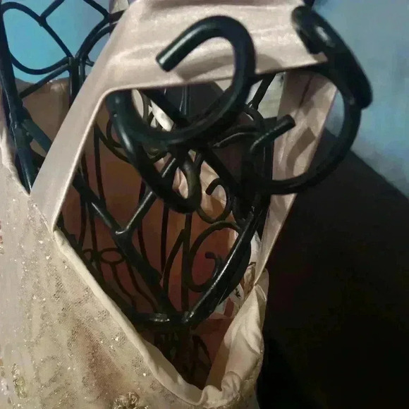 Petite Adele Sequined Formal  Dress Gown Size 10 - Picture 12 of 15